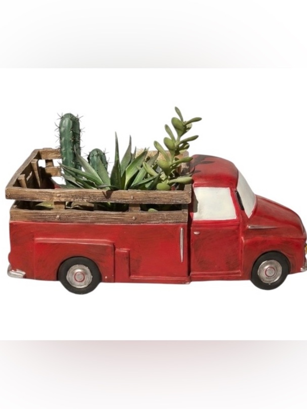 Cactus Farmhouse pickup truck planter NWOT